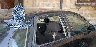 Detenido un varón en Úbeda acusado de numerosos robos en vehículos
