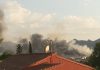 Incendio cerca del Centro Comercial La Loma