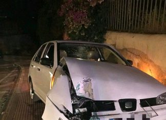 Accidente en Andújar, el conductor triplicaba la tasa de alcoholemia