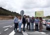 Las obras de mejora de la seguridad vial en la A-403R1 en Alcalá la Real encaran su recta final con la ejecución de dos glorietas