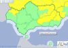 Alerta amarilla por lluvias para las sierras de Jaén
