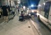 Colisión en la calle Goya entre un turismo y un ciclomotor