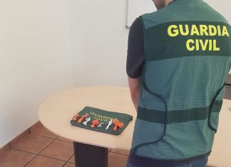 Detenido un conductor tras tratar de evitar un control de la Guardia Civil