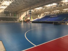 El recinto ferial de IFEJA se convierte en un pabellón de fútbol sala