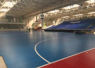 El recinto ferial de IFEJA se convierte en un pabellón de fútbol sala