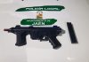 Pistola interceptada por la Policia Local de Jaén