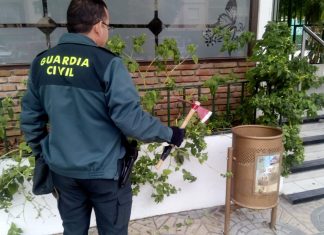 La Guardia Civil detiene a un vecino de Martos por amenazas y lesiones al propietario de una armería