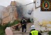 Incendio en una vivienda abandonada