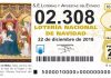 900.00 euros para Pozo Alcón en otro 5º Premio