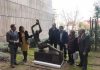 Escultura en el Museo Íbero en recuerdo de los represaliados