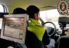 Radar de control de velocidad en la ciudad de Jaén