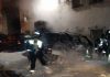 Incendio de un vehículo en Pañamefecit