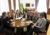 Reyes recalca a la presidenta de ICOMOS los valores que atesoran los Paisajes del Olivar para ser Patrimonio Mundial