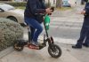 Multado por ir con un patinete de gran potencia por la acera
