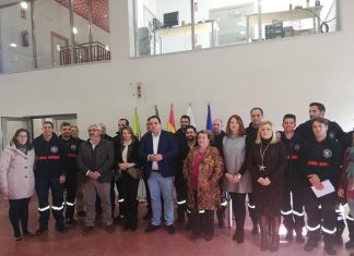 Inauguración del Parque de Bomberos de Martos