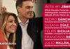 Pedro Sánchez y Susana Díaz coinciden esta mañana en un mitin en Jaén