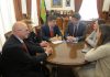 El presidente de la Diputación aborda diversos temas de interés para la provincia con el vicepresidente de la Junta