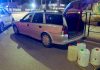 Interceptan un vehículo cargado de gasolina, sin seguro ni ITV y el conductor dio positivo en drogas