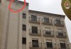Intervención para evitar la caída de una antena parabólica