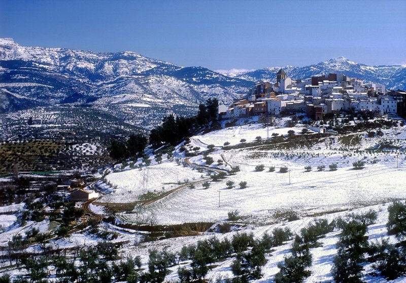 Activado el aviso naranja por nieve en las sierras de Jaén - Puerta Barrera