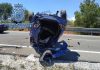 Aparatoso accidente en la A-44