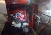 Incendian un contenedor de ropa usada de Cáritas
