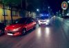 Tres conductores conduciendo bajo los efectos del alcohol