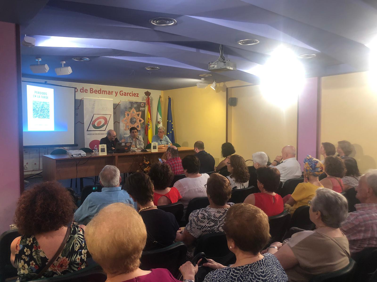 El presidente de la Diputación participa en la presentación del libro “Perdidos en la tarde”, de Diego Rodríguez