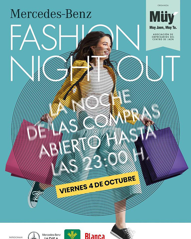 Jaén celebra el viernes 4 de octubre la Mercedes-Benz Fashion`s Nihgt Out