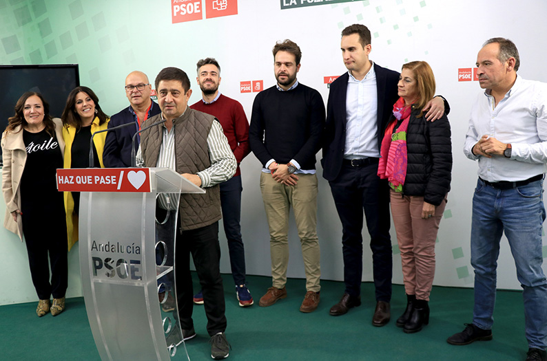 El PSOE de Jaén vence de nuevo en las elecciones generales en la provincia de Jaén. Con los resultados obtenidos esta noche, ha revalidado sus 3 diputados y sus 3 senadores registrando además el mayor apoyo porcentual al PSOE en toda España