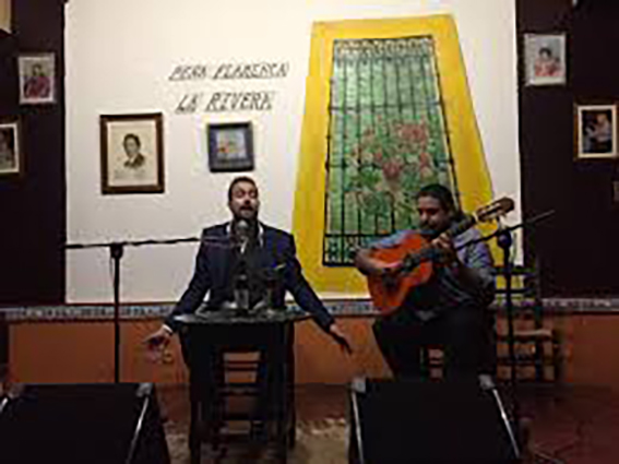 Antonio Jiménez “Canana» para una noche de cante en la Peña Flamenca
