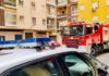Bomberos acuden a un incendio en el Paseo de la Estación