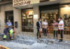 La calle Álamos quedará abierta al tráfico al mediodía