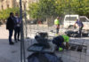 El Ayuntamiento acomete con medios propios el arreglo de las fuentes de la Plaza de Santa María