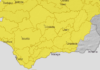 Andalucía en alerta amarilla por lluvias y tormentas