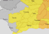 Alerta naranja y amarilla por vientos para buena parte de Andalucía
