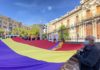 Representantes de diversos colectivos y partidos políticos se concentran en Jaén por una salida republicana a la crisis