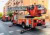 Un fallecido y dos personas afectadas por intoxicación de humo en el incendio de una vivienda en Jaén capital