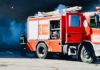 Incendio de un chimenea