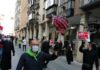 Protestas en Jaén por el cierre de la bares y restaurantes