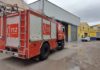 Incendio en el polígono Quiebracántaros