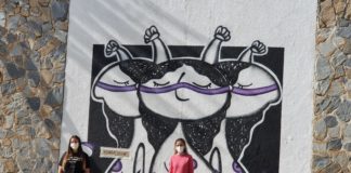 El feminismo se reivindica en Úbeda a través de un mural realizado por la ilustradora Shara Limone