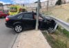 Accidente en la Ronda Sur con un vehículo siniestrado