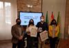 Raquel Tovar y José María García premio Cronista Cazabán y premio de Investigación Agraria y Medioambiental