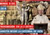 La 2 de TVE retrasmite la misa desde la catedral de Jaén