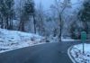 Alerta por nieve en la Sierra Sur de Jaén