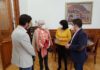 El presidente de la Diputación recibe al nuevo gerente de la asociación Aprompsi