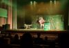 Montaje musical ecologista de Ecovengadores en el Festival Otoño de Jaén