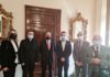 Recepción a los pregoneros de Pasión y Gloria y de la Agrupaciònde Cofradías