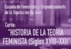 Setenta personas participan en un curso sobre Historia de la Teoría Feminista organizado por la Diputación